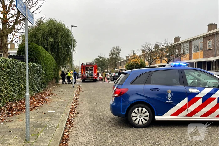 Flinke rookontwikkeling bij woningbrand