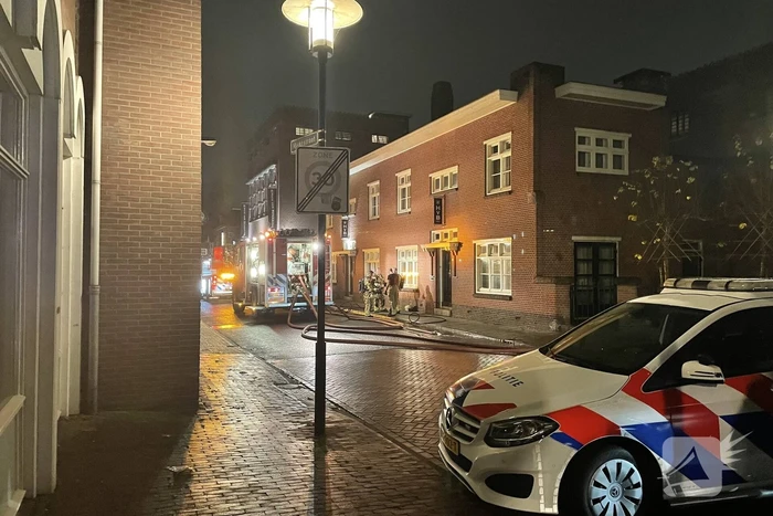 Hotel ontruimd door brand in meterkast