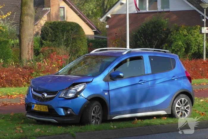 Twee auto's betrokken bij kop-staartbotsing