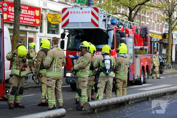 Bovenwoning geventileerd na brand