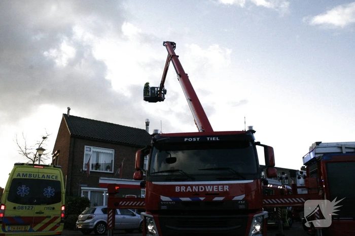 Brand in cafetaria