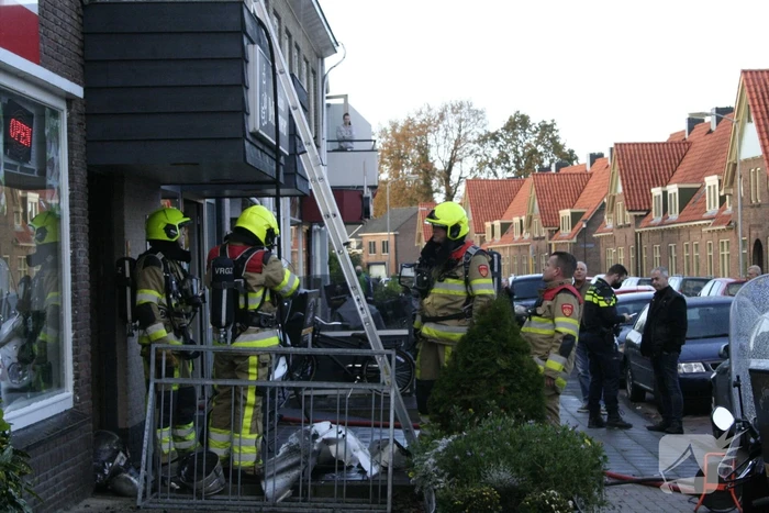 Brand in cafetaria
