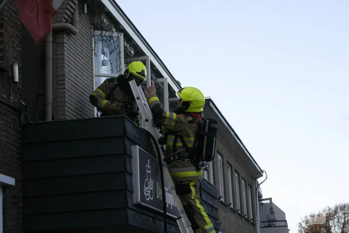 Brand in cafetaria