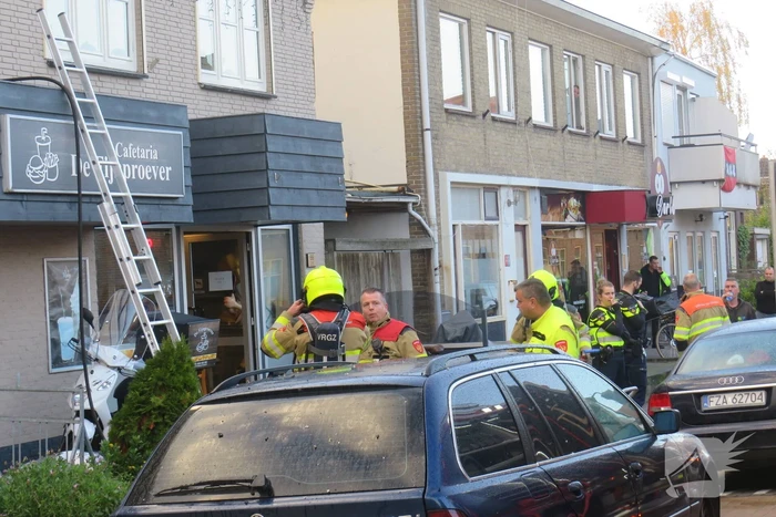 Brand in cafetaria