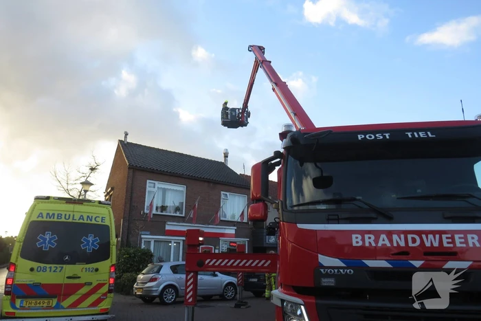 Brand in cafetaria