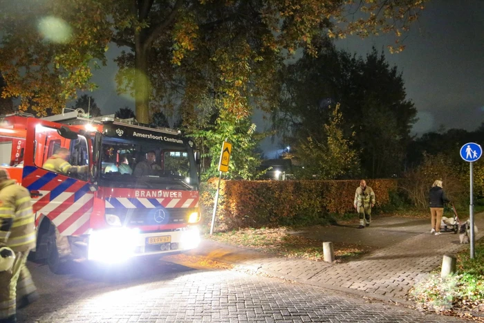 Stapel papier in brand