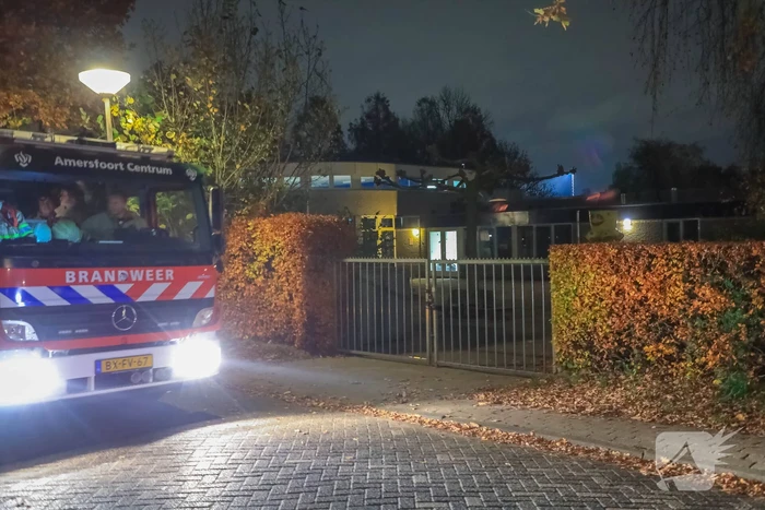 Stapel papier in brand