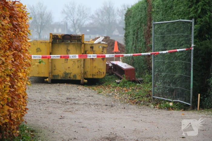 Gasleiding geraakt bij werkzaamheden