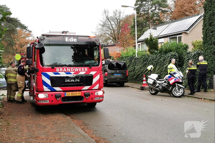 Gasleiding geraakt bij werkzaamheden in woning
