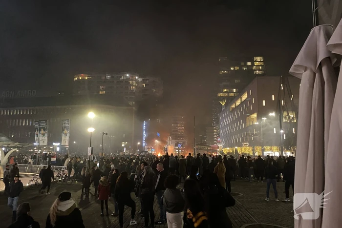 Onrustig bij demonstratie tegen 2G beleid