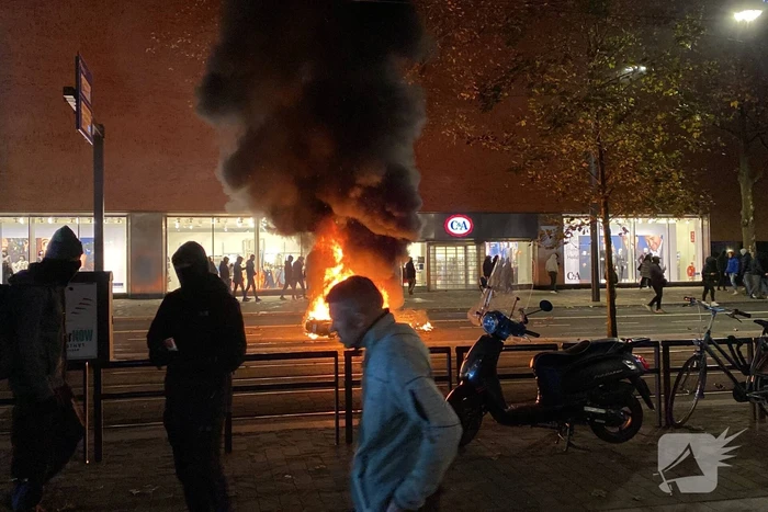 Onrustig bij demonstratie tegen 2G beleid