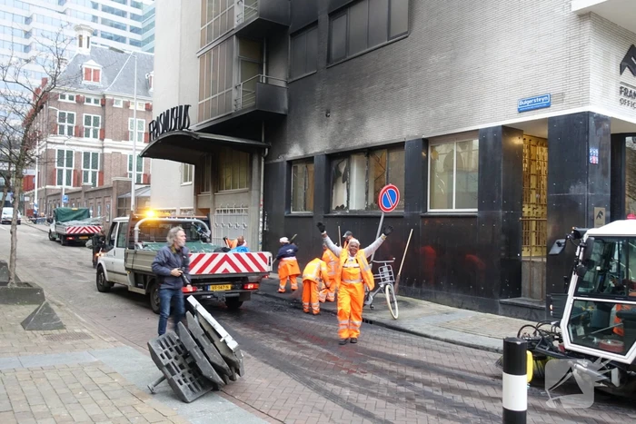 Gemeente druk met puin ruimen na rellen
