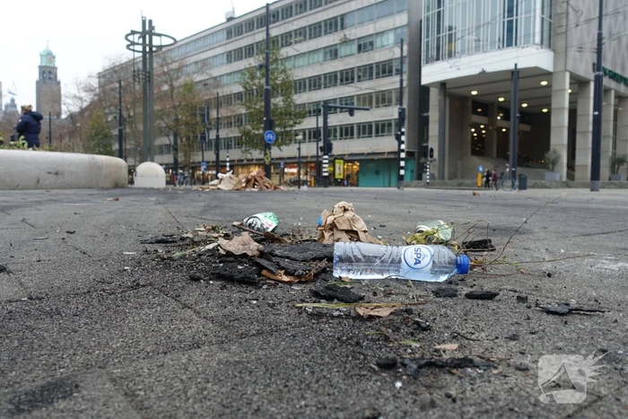 Gemeente druk met puin ruimen na rellen