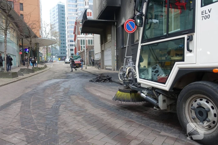 Gemeente druk met puin ruimen na rellen