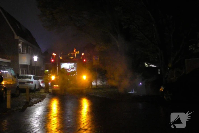 Brand in een ondergrondse container