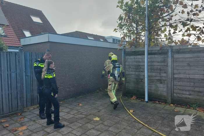 Jongeren stichten brand met vuurwerk in schuur