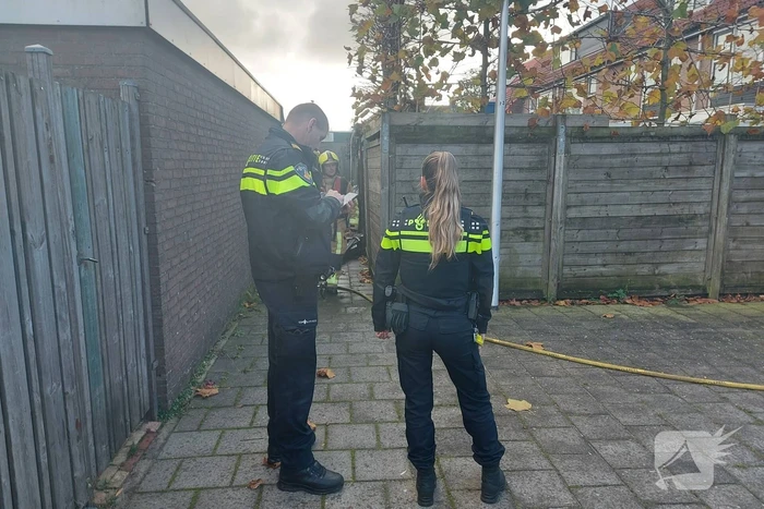 Jongeren stichten brand met vuurwerk in schuur