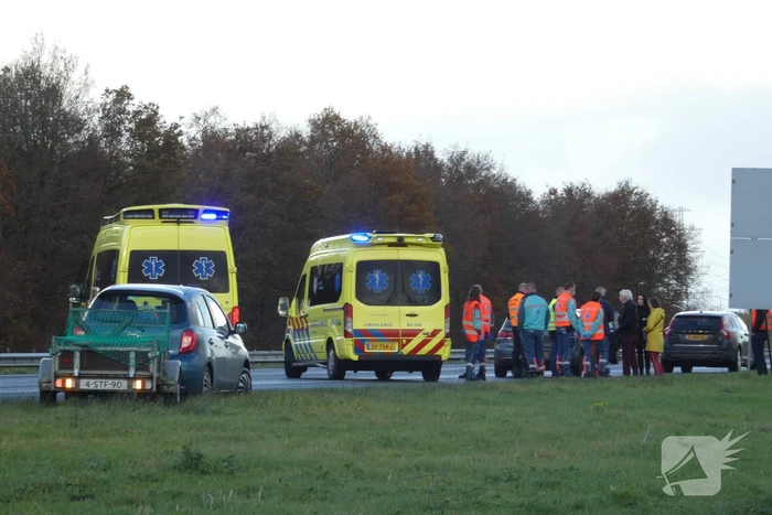 ongeval rijksweg a28 hooghalen