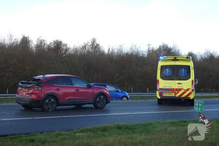 Ongeval tussen meerdere voertuigen