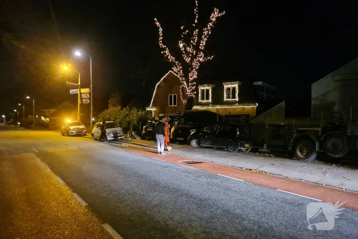 Schade aan personenauto's door botsing