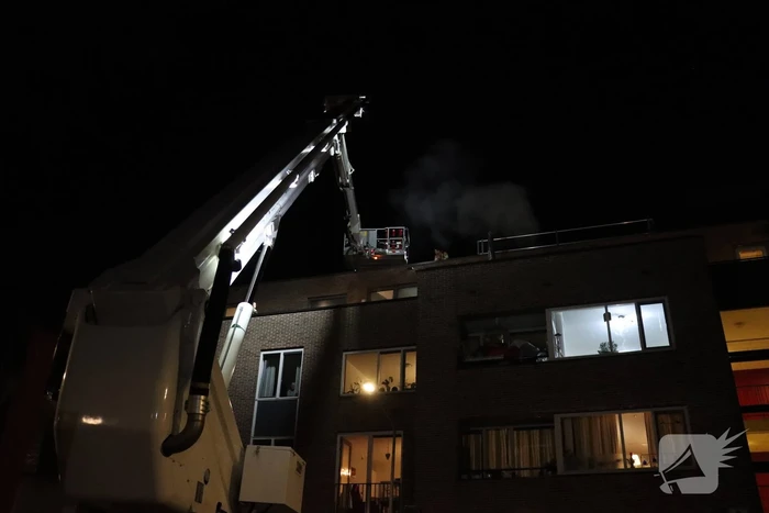Veel rookontwikkeling bij keukenbrand