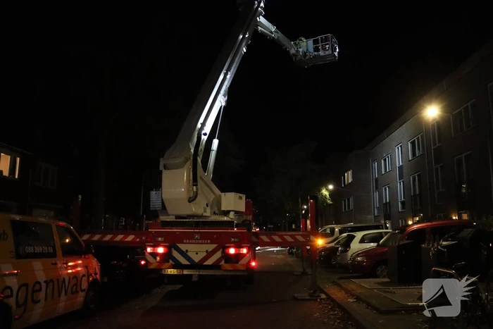 Veel rookontwikkeling bij keukenbrand