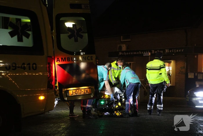 Verkeershinder door ongeval op kruising