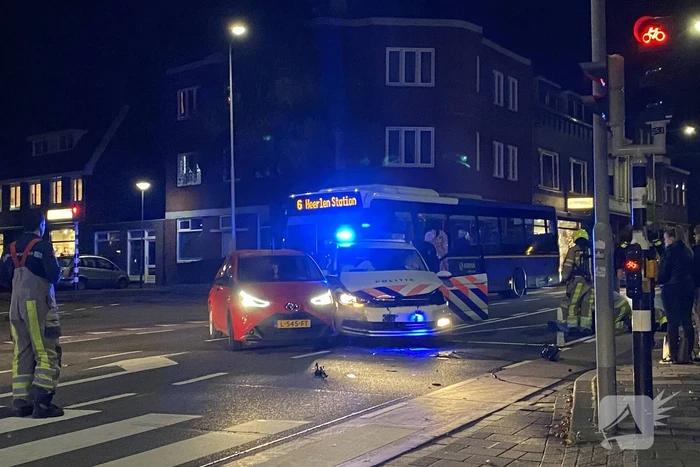 Politieagenten gewond na ongeval