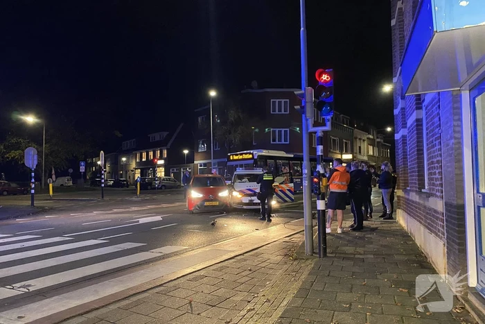 Politieagenten gewond na ongeval