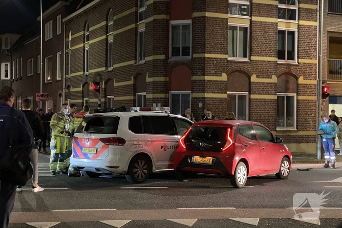 Politieagenten gewond na ongeval