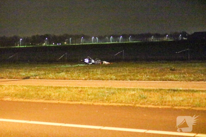 Motorrijder raakt zwaargewond na val