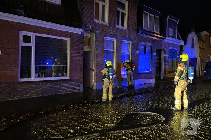 Woningbrand in Sluisdijk snel geblust