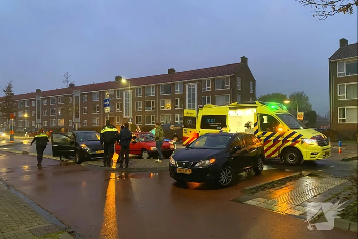 Automobilist botst achterop zijn voorganger