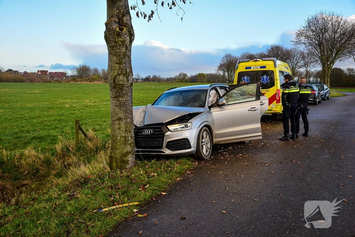 ongeval achterweg rhoon