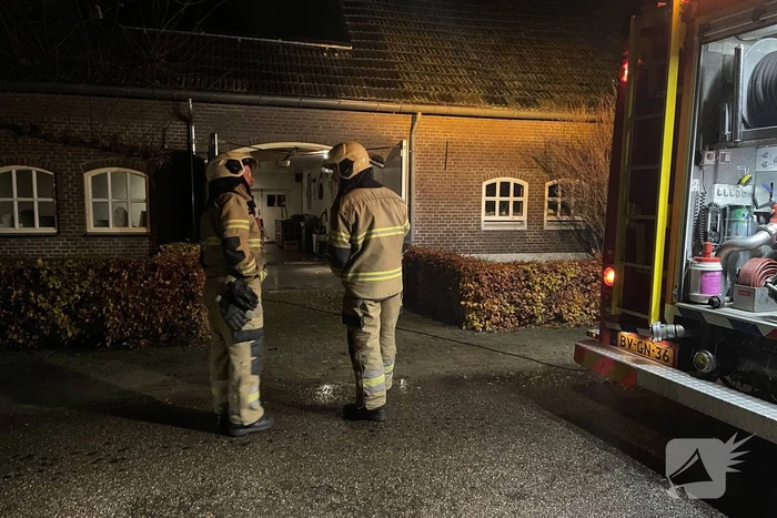 Pelletkachel veroorzaakt brand in schoorsteen