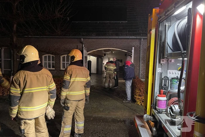 Pelletkachel veroorzaakt brand in schoorsteen