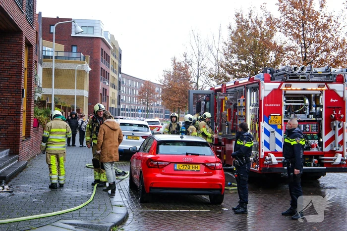 Keukenapparatuur vat vlam