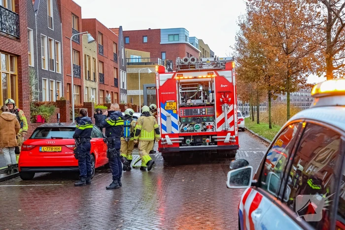 Keukenapparatuur vat vlam