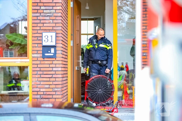 Keukenapparatuur vat vlam