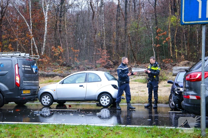 Vier personen gewond bij ongeval