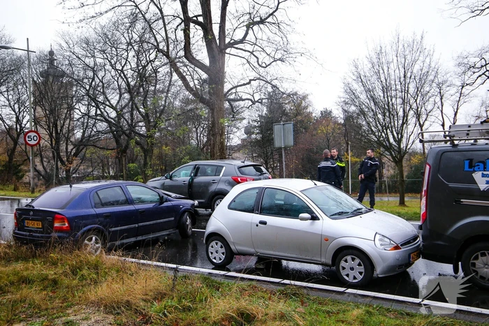 Vier personen gewond bij ongeval