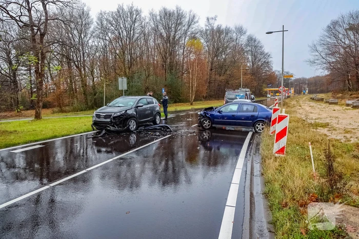 Vier personen gewond bij ongeval