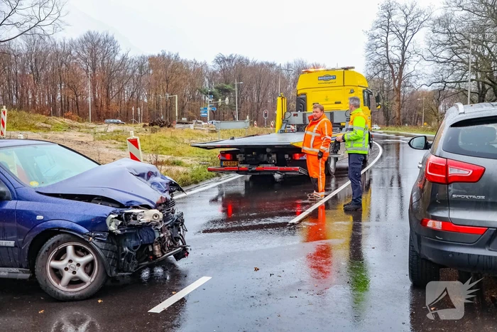 Vier personen gewond bij ongeval