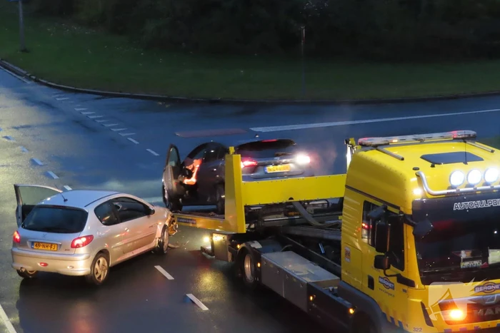 Schade bij ongeval op kruising