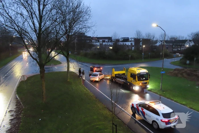 Schade bij ongeval op kruising