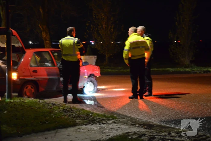 Schade aan personenauto's door ongeval