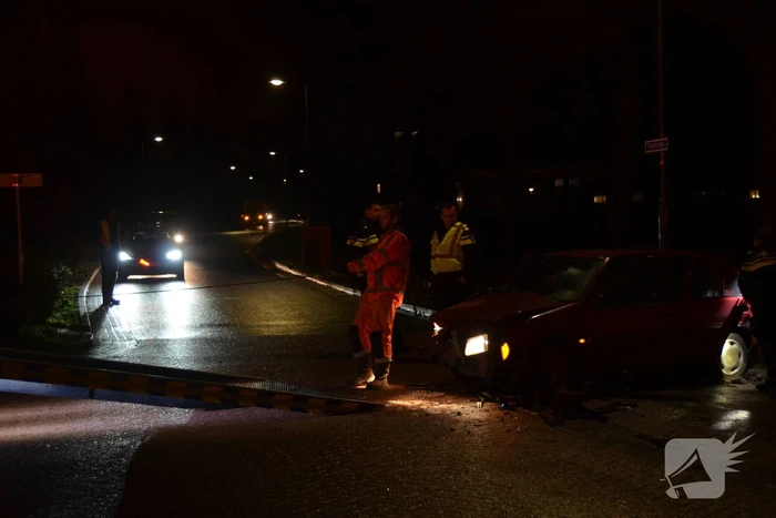 Schade aan personenauto's door ongeval