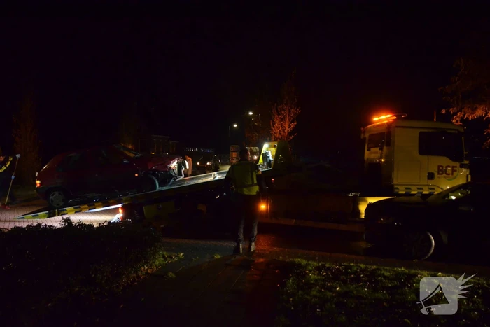 Schade aan personenauto's door ongeval
