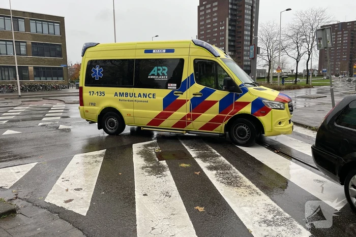 Ongeval tussen auto en fietser