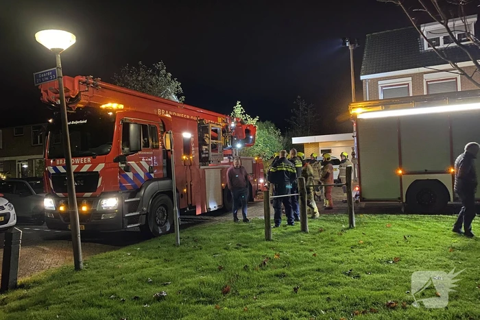Schoorsteenbrand snel onder controle